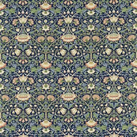 William Morris & Co Archive II Prints Fabrics Lodden Fabric - Indigo/Mineral - DARP222521