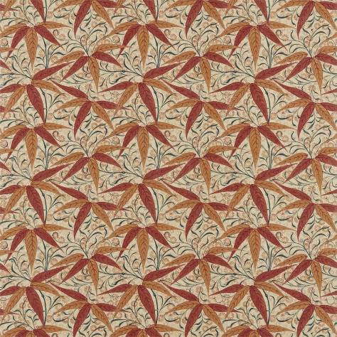 William Morris & Co Archive II Prints Fabrics Bamboo Fabric - Russet/Siena - DARP222527 - Image 1