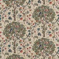 Kelmscott Tree Fabric - Woad / Wine