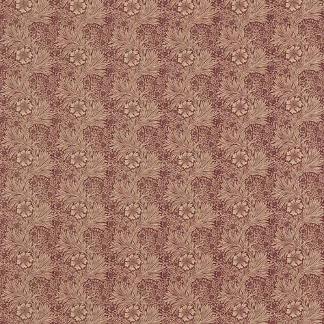 William Morris & Co Compilation Fabrics Marigold Fabric - Brick/Manilla - DCMF226695 - Image 1