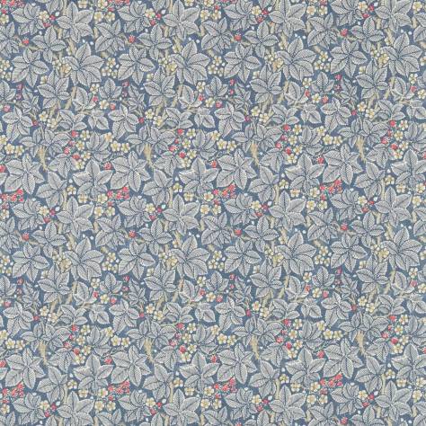 William Morris & Co Compilation Fabrics Bramble Fabric - Mineral/Slate - DCMF226716