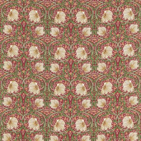 William Morris & Co Compilation Fabrics Pimpernel Fabric - Rosehip Indigo - DCMF226723