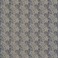 Marigold Fabric - Indigo/Linen