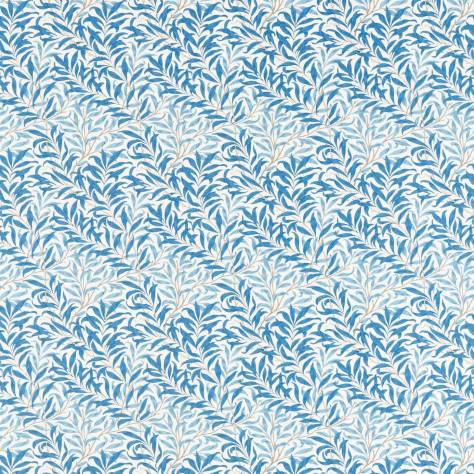William Morris & Co Simply Morris Fabrics Willow Bough Fabric - Woad - MSIM226893 - Image 1