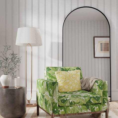 William Morris & Co Simply Morris Fabrics Acanthus Fabric - Leaf Green - MSIM226896 - Image 3