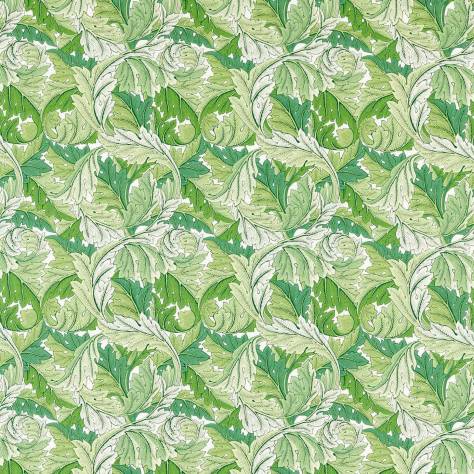 William Morris & Co Simply Morris Fabrics Acanthus Fabric - Leaf Green - MSIM226896 - Image 1