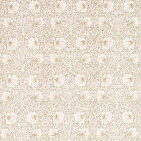 William Morris & Co Simply Morris Fabrics Pimpernel Fabric - Cochineal Pink - MSIM226900