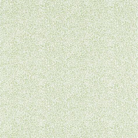 William Morris & Co Simply Morris Fabrics Standen Fabric - Leaf Green - MSIM226922
