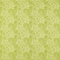 Marigold Fabric - Crea/Sap Green