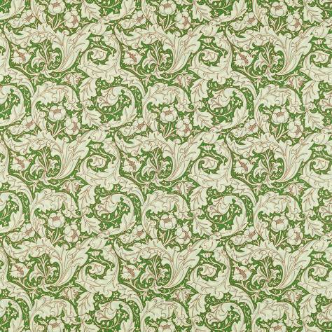 William Morris & Co Ben Pentreath Cornubia Fabrics Bachelors Button Fabric - Leaf Green/Sky - MCOP226986