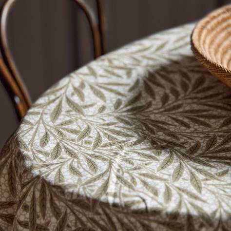 William Morris & Co Emery Walkers House Fabrics Emerys Willow Fabric - Citrus Stone - MEWF227021 - Image 3