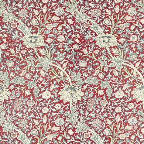 William Morris & Co Emery Walkers House Fabrics Trent Fabric - Madder/Webbs Blue - MEWF227024 - Image 1