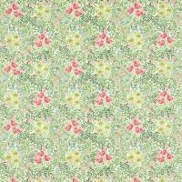 Bower Fabric - Boughs Green/Rose
