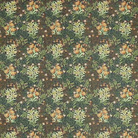 William Morris & Co Emery Walkers House Fabrics Bower Fabric - Indigo - MEWF227029