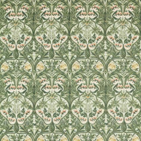 William Morris & Co Emery Walkers House Fabrics Bluebell Fabric - Leafy Arbour - MEWF227036