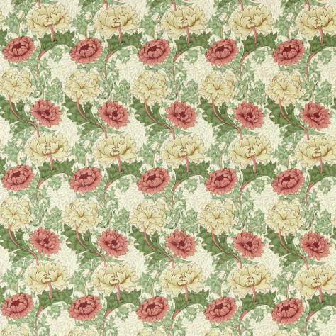 William Morris & Co Outdoor Performance Fabrics Chrysanthemum Fabric - Russet - MAMB227100 - Image 1
