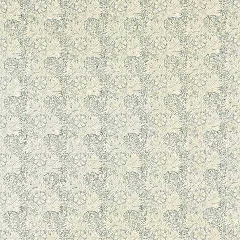 William Morris & Co Outdoor Performance Fabrics Marigold Fabric - Soft Teal - MAMB227106 - Image 1