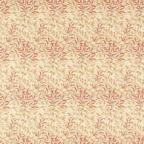 William Morris & Co Outdoor Performance Fabrics Willow Bough Fabric - Russet/Wheat - MAMB227110