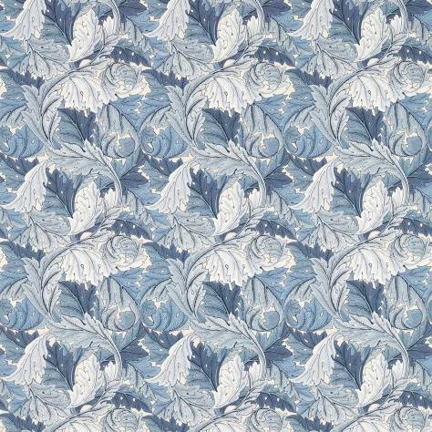 William Morris & Co Outdoor Performance Fabrics Acanthus Fabric - Indigo - MAMB227115 - Image 1
