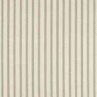 Holland Park Stripe Fabric - Sage/Linen