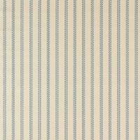 Holland Park Stripe Fabric - Slate/Linen