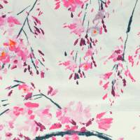 Plum Blossom Fabric - Peony