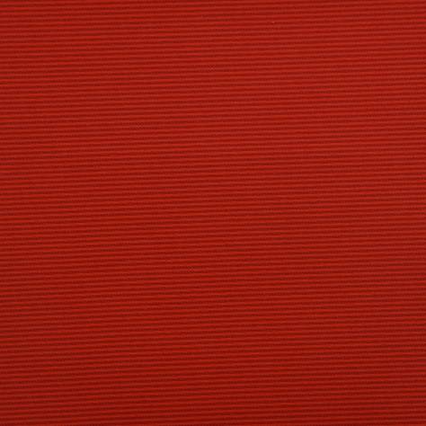 Designers Guild Satinato II Fabrics Striato Fabric - Scarlet - F1555/27 - Image 1