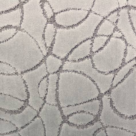 Designers Guild Grey Cloth Fabrics Girandole Fabric - Platinum - FDG2464/01