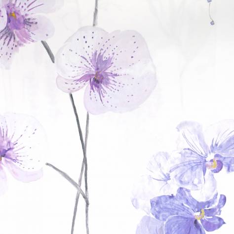 Designers Guild Couture Rose Fabrics Orchidea Fabric - Lavender - FDG2474/02 - Image 1