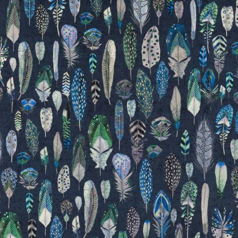 Designers Guild Tulipa Stellata Fabric Quill Velvet Fabric - Cobalt - FDG2753/01 - Image 1