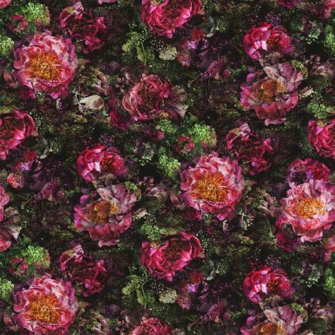 Designers Guild Le Poeme de Fleurs Fabrics Romaunt Rose Fabric - Fuchsia - FDG2929/01