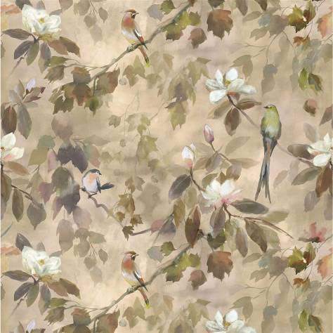 Designers Guild Grandiflora Rose Fabrics Maple Tree Fabric - Sepia - FDG2950/02 - Image 1
