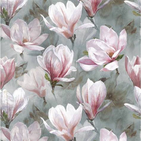 Designers Guild Grandiflora Rose Fabrics Yulan Fabric - Magnolia - FDG2954/01