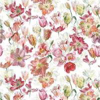 Tulip Garden Fabric - Azalea
