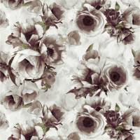 Sepia Flower Fabric - Birch