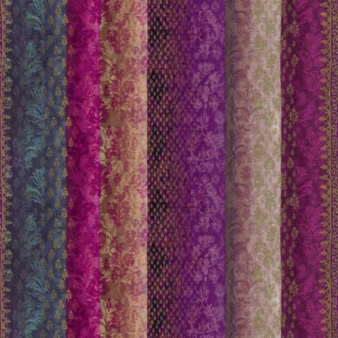 Designers Guild Minakari Fabric Kasavu Fabric - Amethyst - FDG2991/02 - Image 1