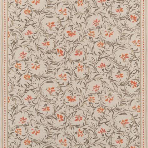 Designers Guild Porcelaine De Chine Fabrics Fleur Indienne Fabric - Saffron - FDG3022/02