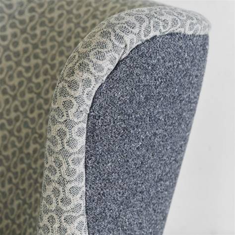 Designers Guild Watkin Tweeds Fabrics Kinmel Fabric - Japanese Ink - FDG3006/01 - Image 2