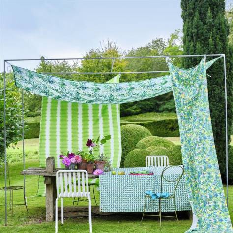 Designers Guild Savine Outdoor Fabrics Jardin Chinois Outdoor Fabric - Jade - FDG3043/01 - Image 4
