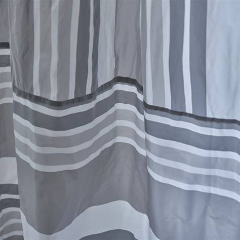 Designers Guild Calozzo Stripes Fabrics Calozzo Largo Fabric - Silver - FDG3071/05