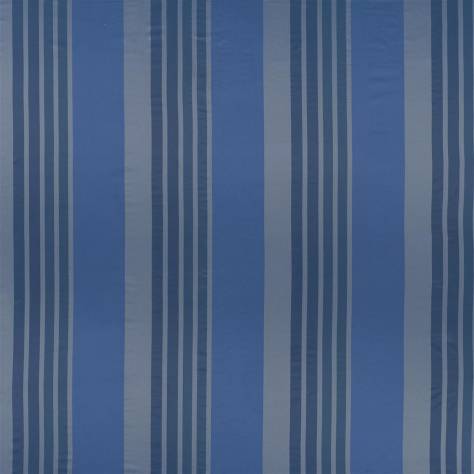 Designers Guild Calozzo Stripes Fabrics Calozzo Largo Fabric - Cobalt - FDG3071/02
