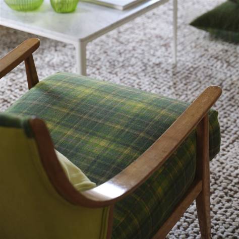 Designers Guild Haldon Fabrics Abernethy Fabric - Emerald - FDG3036/02 - Image 3
