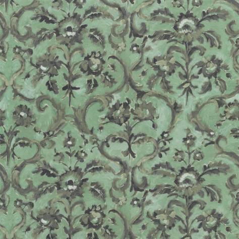 Designers Guild Tapestry Flower Prints & Panels Guerbois Fabric - Forest - FDG3053/02