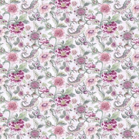 Designers Guild Heritage Prints Fabrics Piccadilly Park Fabric - Hibiscus - FEH0007/02 - Image 1