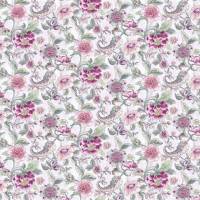 Piccadilly Park Fabric - Hibiscus