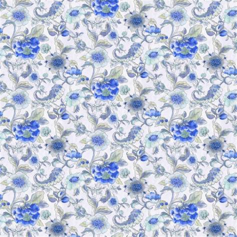 Designers Guild Heritage Prints Fabrics Piccadilly Park Fabric - Woad - FEH0007/03 - Image 1