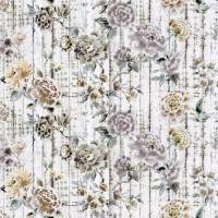 Kyoto Flower Fabric - Slate