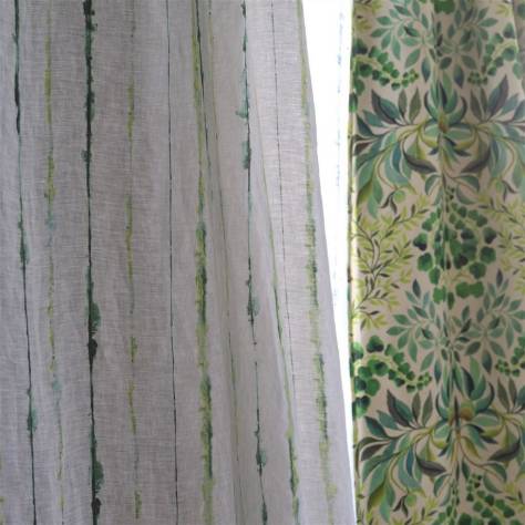 Designers Guild Shiwa Fabrics Shiwa Fabric - Emerald - FDG3061/02