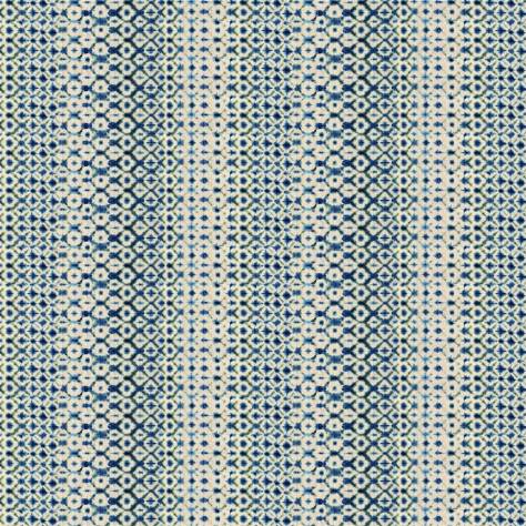 Designers Guild Shiwa Fabrics Karaoshi Fabric - Cobalt - FDG3062/01