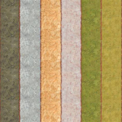 Designers Guild Ghirlanda Fabrics Gesso Stripe Fabric - Moss - FDG3141/01 - Image 1